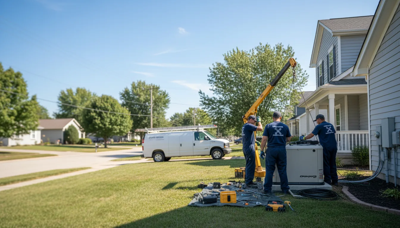 Generator Installation in Tuscola, IL near me